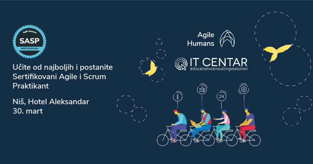 Trening Agilno i Scrum za svakog ponovo u Nišu